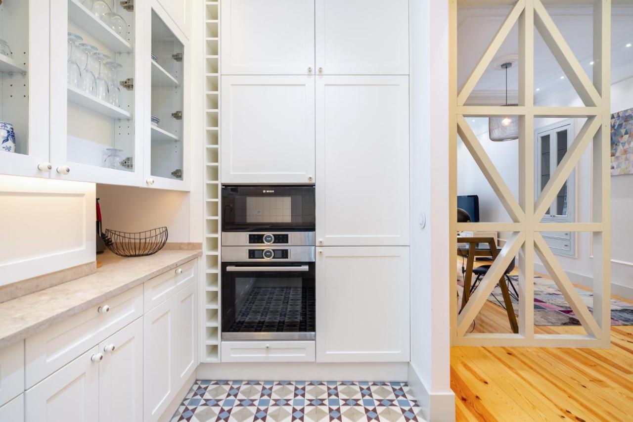Whome Luxury Stay In Prime Location W/ Ac, Lift & Private Patio Lisboa 外观 照片